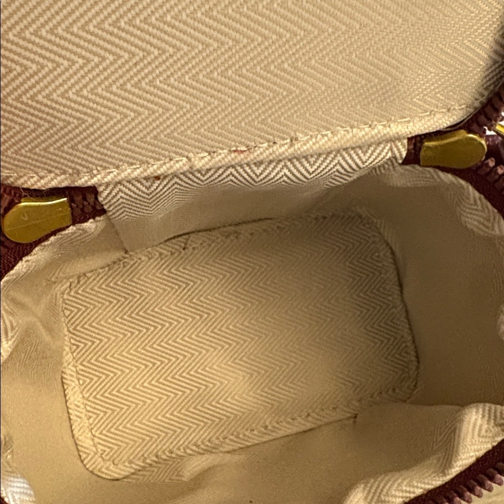 New  Quilted Burbugdy  Chain‎ mini Bag - Picture 5 of 6
